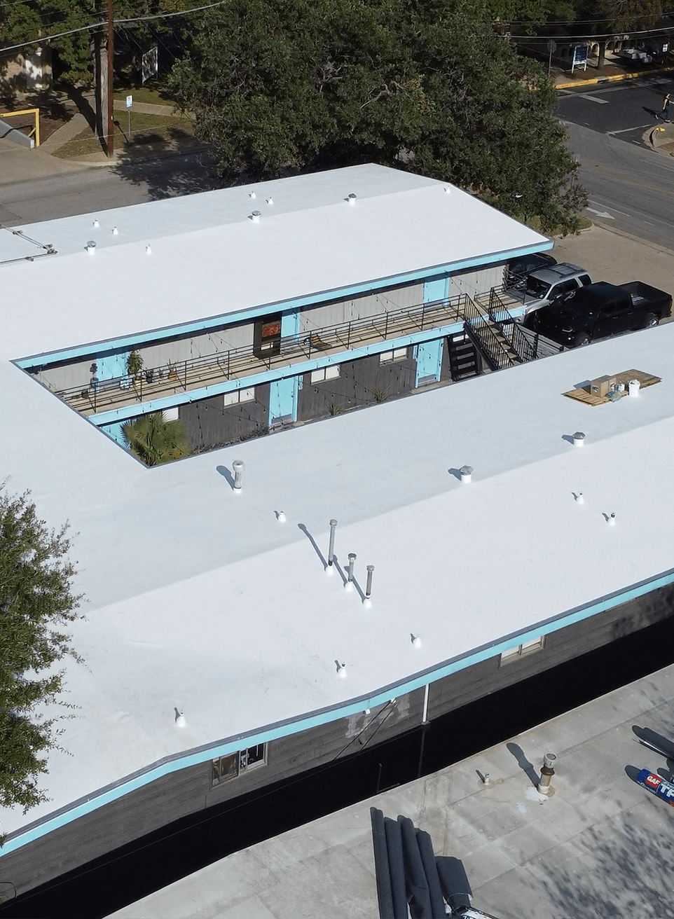 Commercial roof